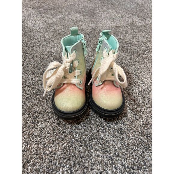 Cat & Jack rainbow boots size 5 toddler - Picture 2 of 5
